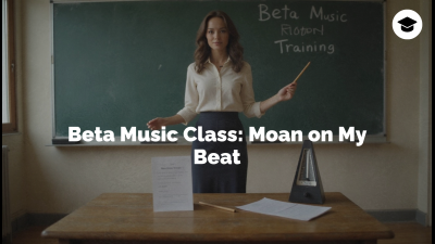 Beta Music Class: Moan On My Beat