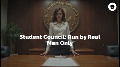 Student Council: Run By Real Men Only