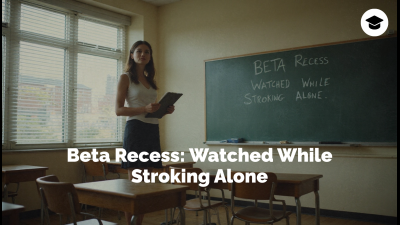 Beta Recess: Watched While Stroking Alone