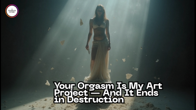 Your Orgasm Is My Art Project -- And It Ends In Destruction
