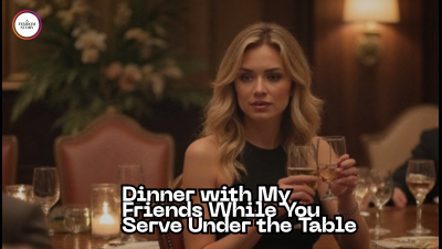 Dinner With My Friends While You Serve Under The Table