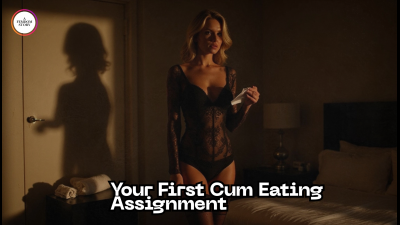 Your First Cum Eating Assignment