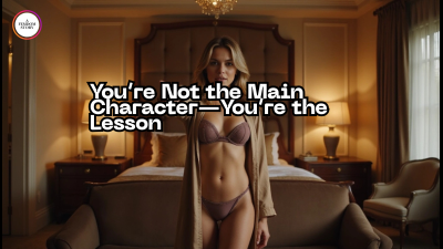 You're Not The Main Character--You're The Lesson