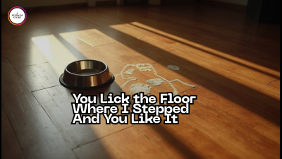 You Lick The Floor Where I Stepped, And You Like It