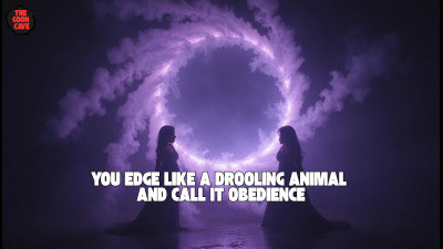 You Edge Like A Drooling Animal And Call It Obedience