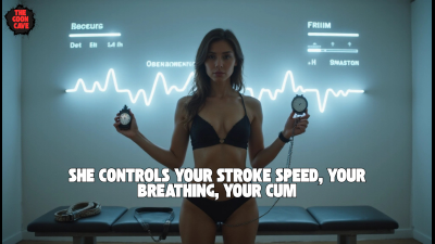 She Controls Your Stroke Speed, Your Breathing, Your Cum