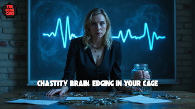 Chastity Brain: Edging In Your Cage