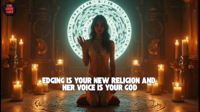 Edging Is Your New Religion And Her Voice Is Your God