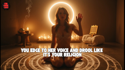 You Edge To Her Voice And Drool Like It's Your Religion
