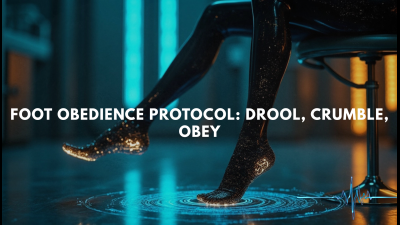 Foot Obedience Protocol: Drool, Crumble, Obey