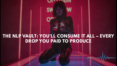 The Nlp Vault: You'll Consume It All - Every Drop You Paid To Produce