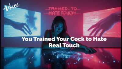 You Trained Your Cock To Hate Real Touch