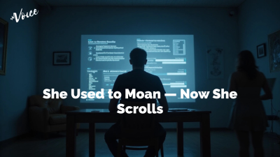 She Used To Moan -- Now She Scrolls