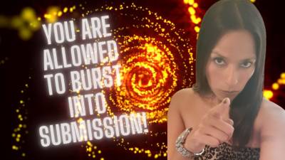 Burst In Pleasure. By Goddess Selene. Play This When You're Ready To Explode Under My Command