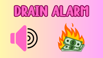 Drain Alarm