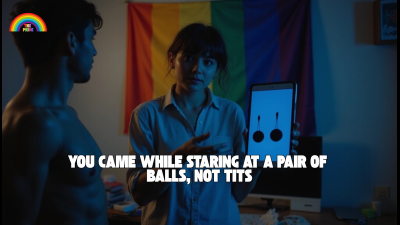 You Came While Staring At A Pair Of Balls, Not Tits