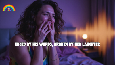 Edged By His Words, Broken By Her Laughter