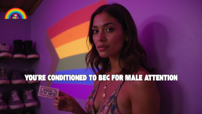 You're Conditioned To Beg For Male Attention