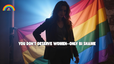 You Don't Deserve Women--Only Bi Shame