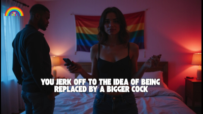 You Jerk Off To The Idea Of Being Replaced By A Bigger Cock