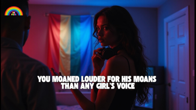 You Moaned Louder For His Moans Than Any Girl's Voice