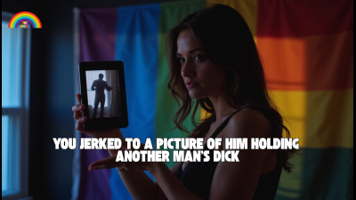 You Jerked To A Picture Of Him Holding Another Man's Dick