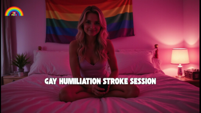 Gay Humiliation Stroke Session