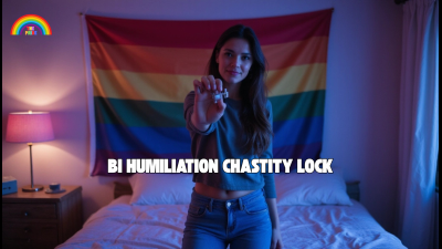 Bi Humiliation Chastity Lock