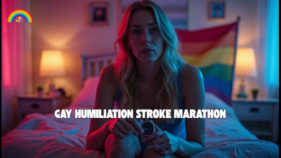 Gay Humiliation Stroke Marathon