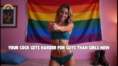 Your Cock Gets Harder For Guys Than Girls Now