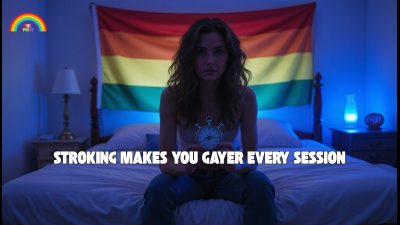 Stroking Makes You Gayer Every Session