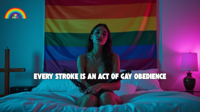 Every Stroke Is An Act Of Gay Obedience