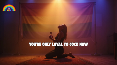 You're Only Loyal To Cock Now