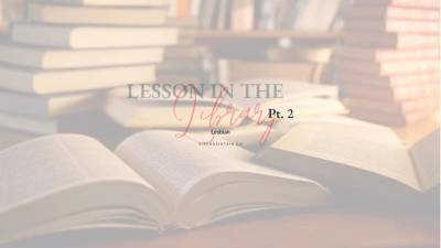 Lesson In The Library Pt. 2- Lesbian