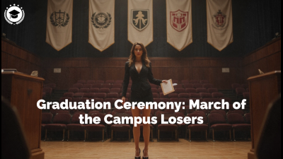 Graduation Ceremony: March Of The Campus Losers