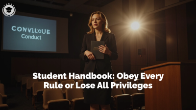 Student Handbook: Obey Every Rule Or Lose All Privileges