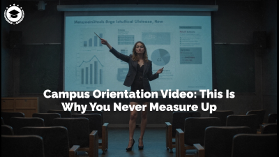 Campus Orientation Video: This Is Why You Never Measure Up