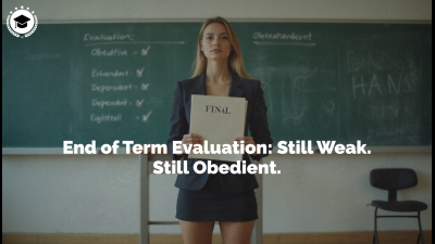 End Of Term Evaluation: Still Weak. Still Obedient