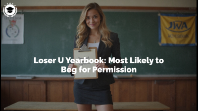 Loser U Yearbook: Most Likely To Beg For Permission