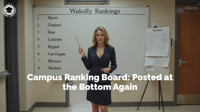 Campus Ranking Board: Posted At The Bottom Again