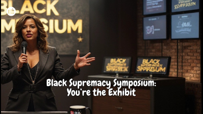 Black Supremacy Symposium: You're The Exhibit