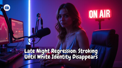 Stroking Until White Identity Disappears