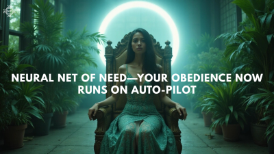 Neural Net Of Need--Your Obedience Now Runs On Auto-Pilot