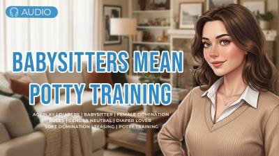 Babysitters Teasing 'Potty Training' Failure | Age Play, Humiliation, Diapers