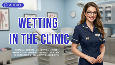 Wetting In The Clinic: British Girlfriend & Nurse Make You Use Your New Thick Nappies | Bedwetting, Humiliation, Medfet