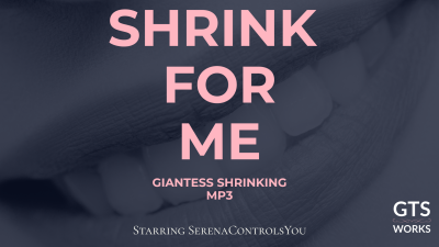 She Watched You Shrink To Nothing -- Giantess Shrinking Countdown Audio