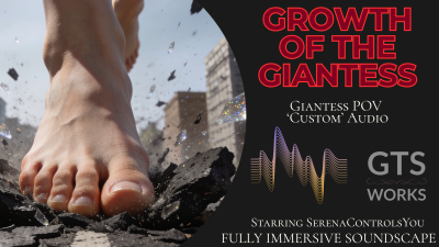 Cruel Giantess Growth POV [Custom] (Mp3)