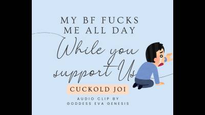 My BF Fucks Me While You Support Us