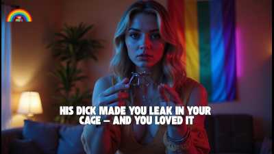 His Dick Made You Leak In Your Cage -- And You Loved It