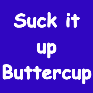 Suck It Up Buttercup! (Mp3)
